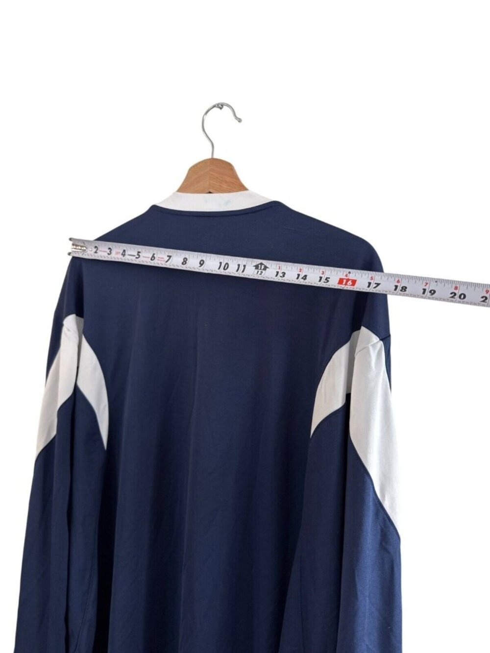 Reebok Mens 2XL Dallas Cowboys NFC Football Long Sleeve Shirt Blue & White Polye - Picture 8 of 8